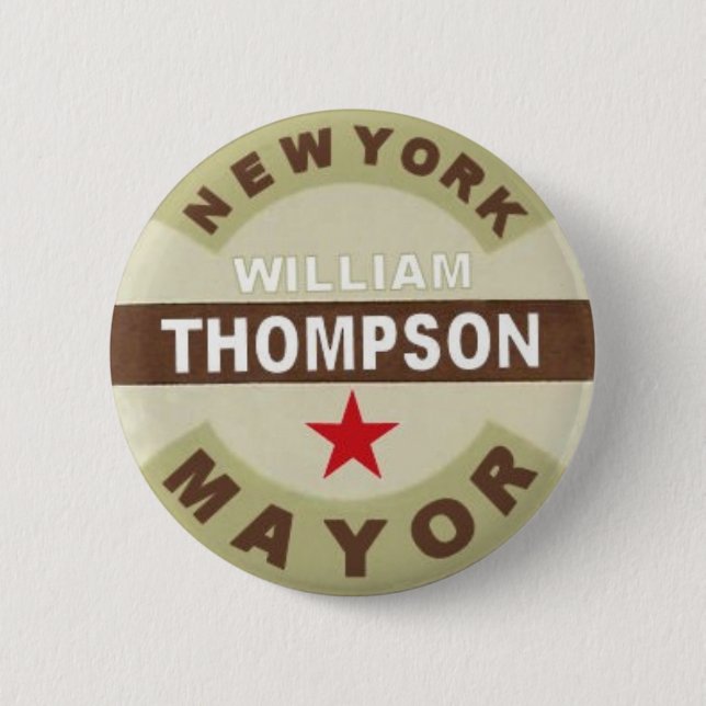 För NYC-borgmästare William Thompson knäppas Knapp (Framsida)