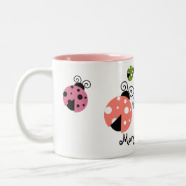 För nyckelpigakaffe för anpassningsbar känd mugg