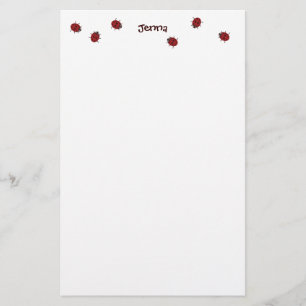 För nyckelpigor brevpapperför barn Galore Brevpapper