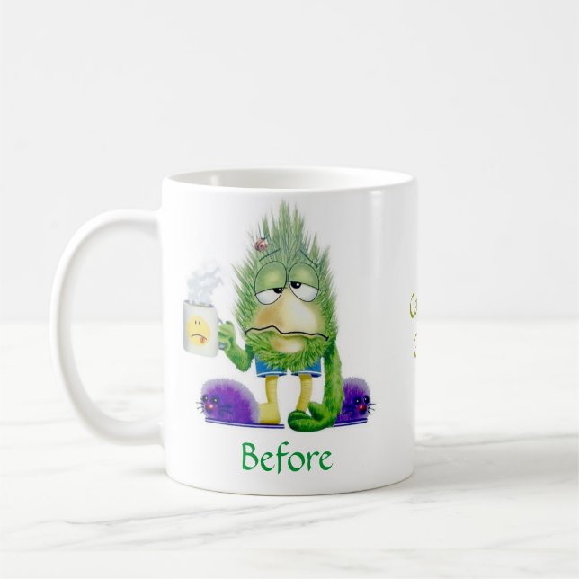 För och After Kaffemugg (Vänster)