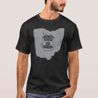 För Ohio för Ohio statlig Trooperskjorta skjorta T Shirt
