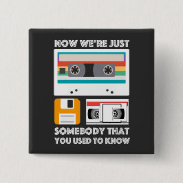 För Old school Tech Gadget Älskare - VHS, kassett Knapp