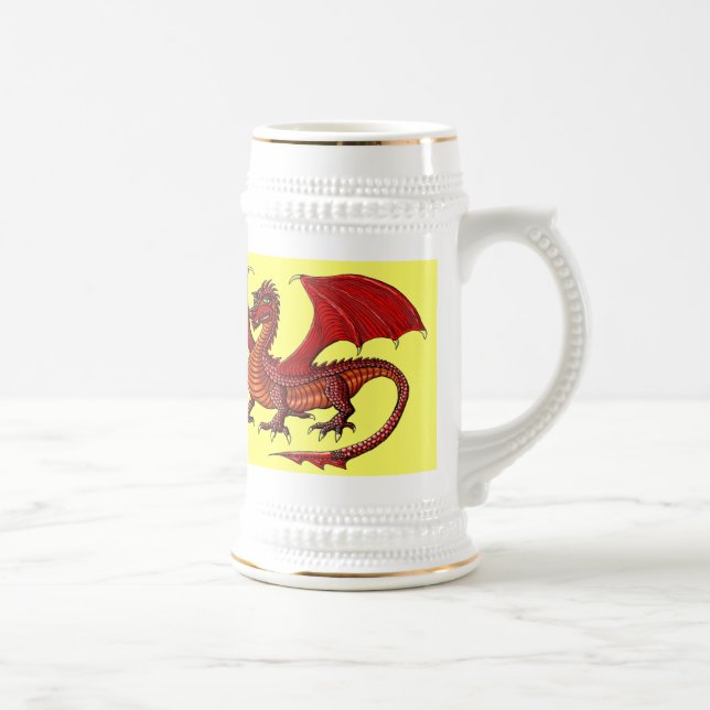 För ölmugg för drake kall design sejdel (Höger)