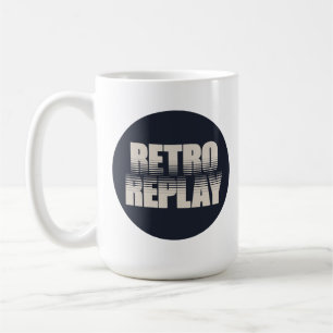 För omspelkaffe för klassiker Retro mugg