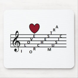 För orchistrammusiken älskare musmatta