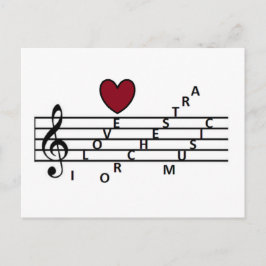 För orchistrammusiken älskare vykort