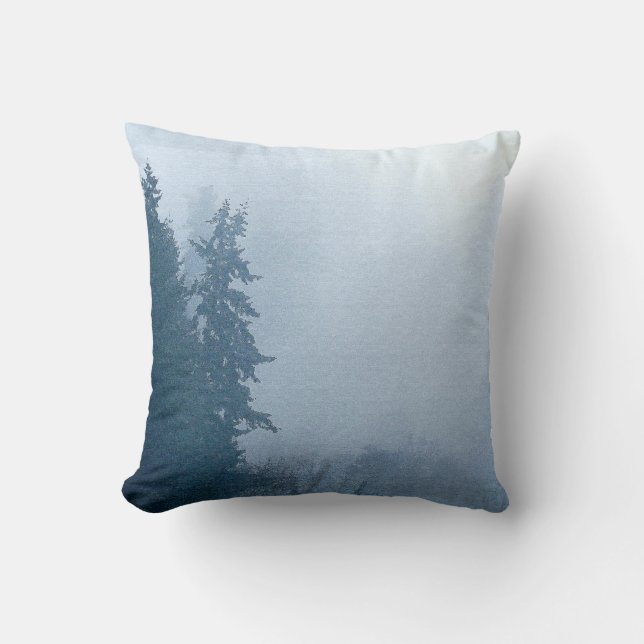 För Oregon för Ferns för skogskogenäng fotografi Kudde (Framsida)