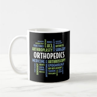 För ortopedisk sjuksköterska och ortopedicin Läkar Kaffemugg