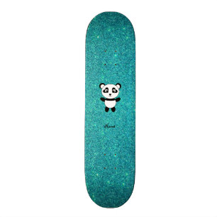 För pandaturkos för personlig känt glitter old school skateboard bräda 18 cm