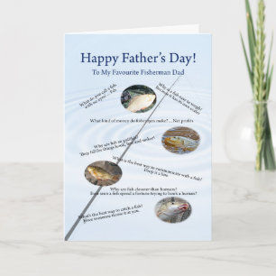 För pappa, Fars dag-kort för skämt Kort