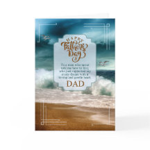 för Pappa Fars dag Sentimental Crash Vinkar