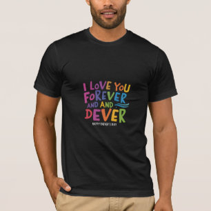 För Pappa: Firande i Unwavering Kärlek T Shirt