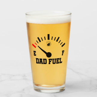 För Pappa Fuel Fars dag Funny Beer Humor Glaskopp