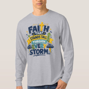 För pappa "Tro som står" T Shirt