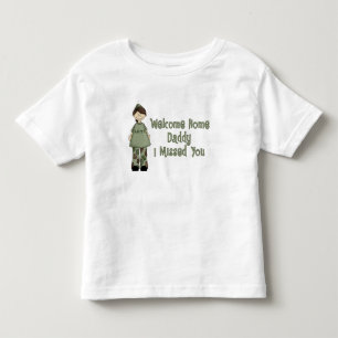 För pappaarmé för välkomnande hem- Brat (dotte T-shirt