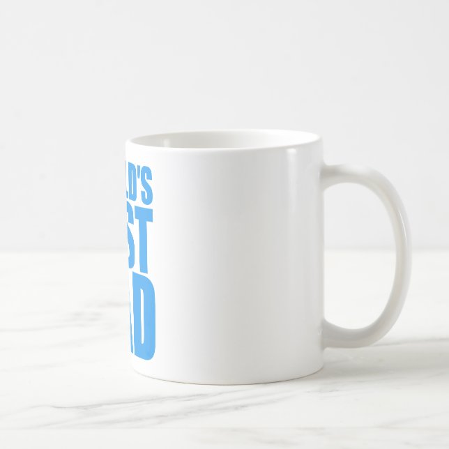 för pappafars dag för världar bäst design för text kaffemugg (Höger)