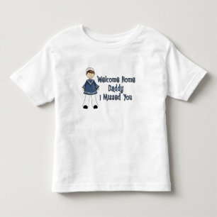 För pappamarin för välkomnande hem- Brat (sonen T Shirt