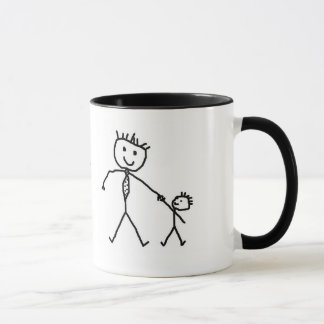 För pappaRinger för världar bäst mugg