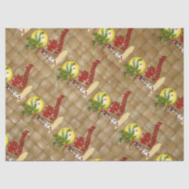  för papper för silkespapper för Hula flickaMele