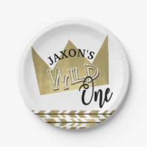 För papperstallrikar för vild en tallrikar för