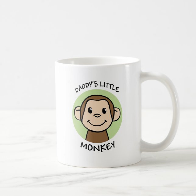 För pappor apa lite kaffemugg (Höger)