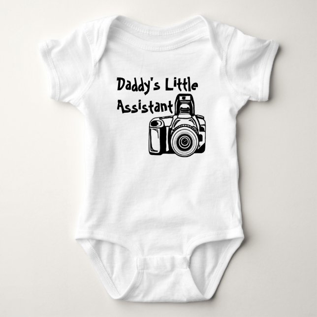 För pappor assistent lite tee (Framsida)