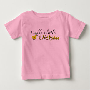 För pappor chickadee lite t-shirt
