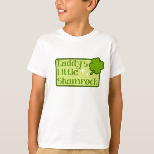 För pappor för Shamrockbarn lite T-tröja T Shirt
