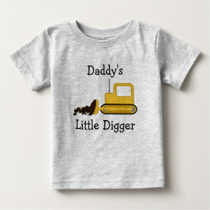 För pappor grävareskjorta lite t shirt