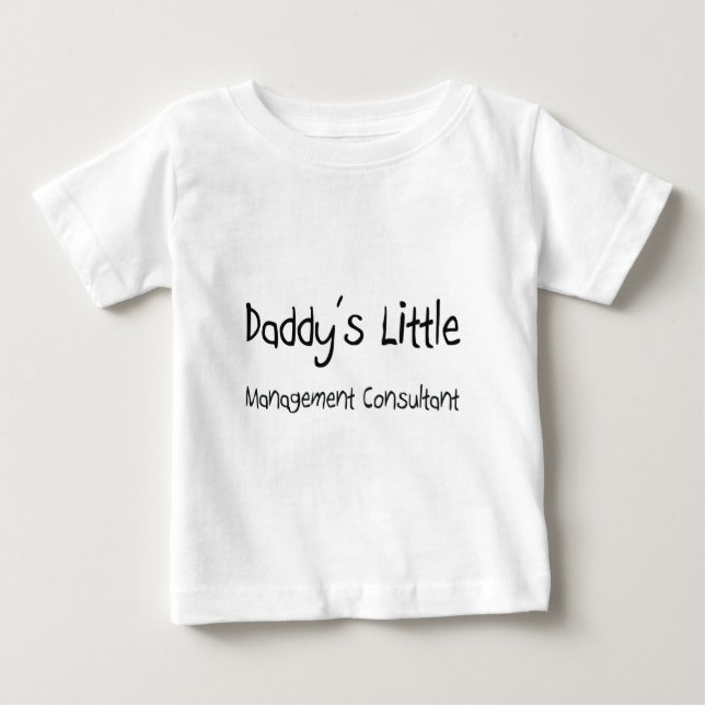 För pappor ledningkonsulent lite tee shirt (Framsida)