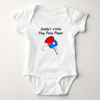 För pappor PingPong lite spelare T-shirt