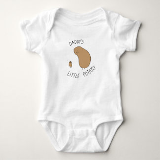 För pappor potatis lite - bebisbodysuit tröja