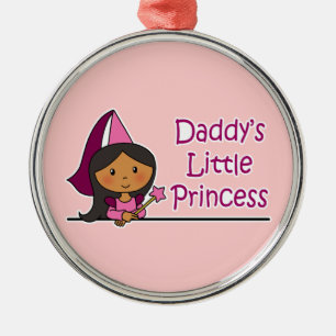 För pappor Princess lite Julgransprydnad Metall