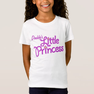 För pappor rosor för flicka för text för Princess T-shirt