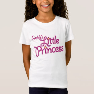 För pappor rosor för flicka för text för Princess Tee Shirt