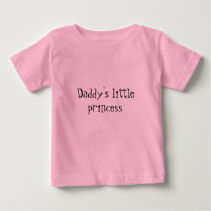 "För pappor T-tröja för Princess" småbarn lite Tee