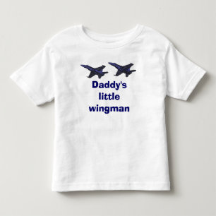 För pappor Wingman lite T Shirt