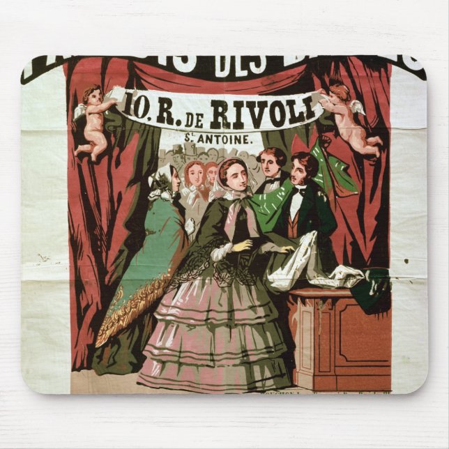 För Paradis för Au för affischadvertizing 'Dames Musmatta (Framsidan)