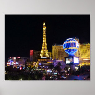 För Paris Las Vegas hotell- & kasino #3 affisch