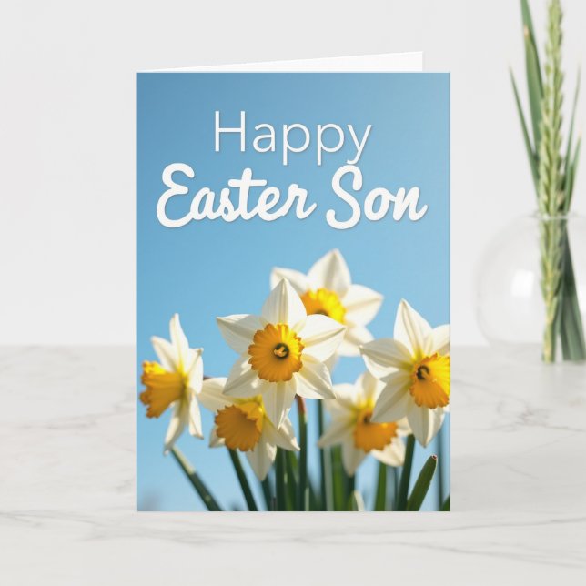 För Partner Spring Flowers Card Kort (Framsida)