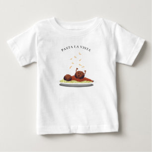 För pastaLa för lycklig Meatball "utsikt! ", Tee Shirt