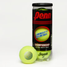 För Penn för ljus "böjelse för öga" bollar tennis