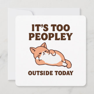 För Peopley Cat Spara Datumet