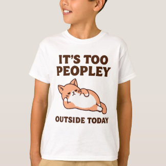 För Peopley Cat T Shirt