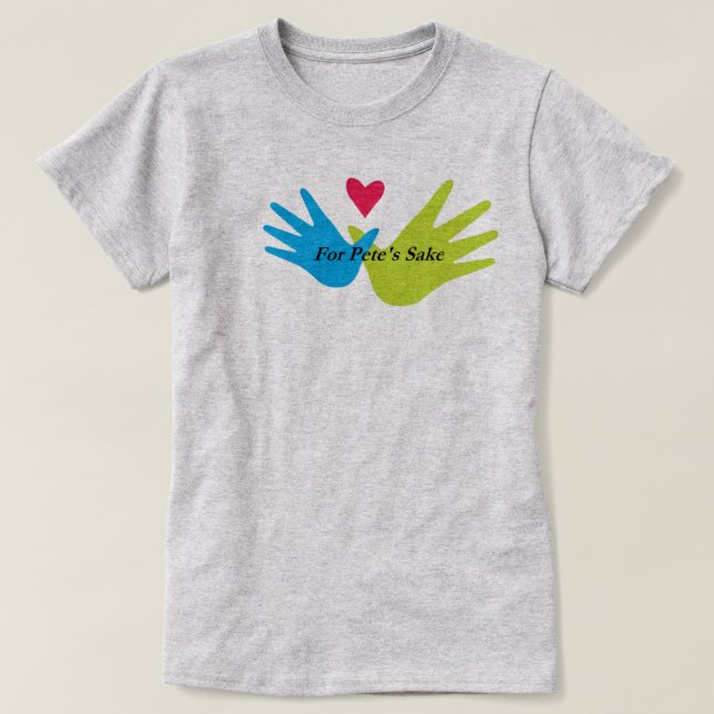 För Petes Sakekvinna t-skjorta Tee (Design framsida)