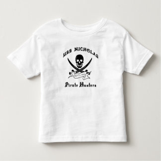 För piratjägare för USS Nicholas skjorta för barn T Shirt