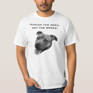 För pitbullsna! t-shirt