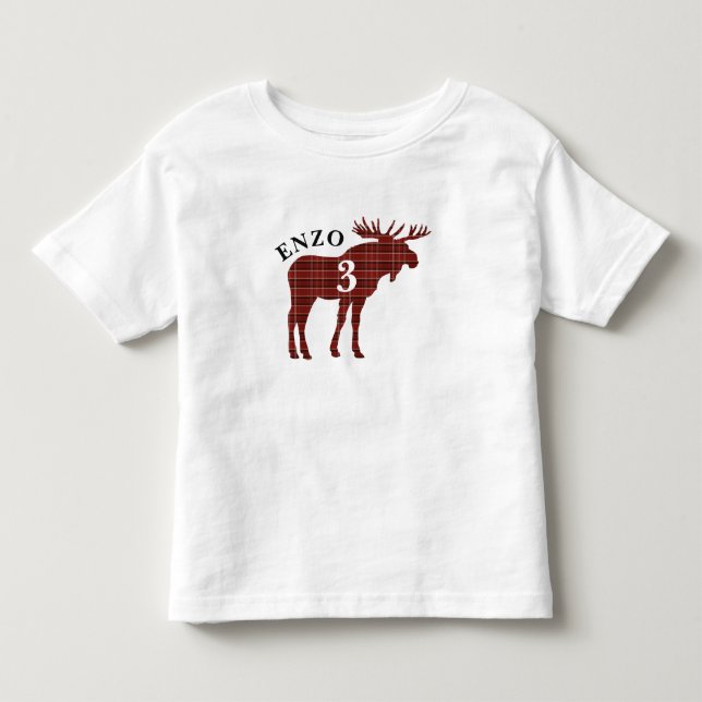 För plädälg för Lumberjack röd skjorta för Tee (Framsida)