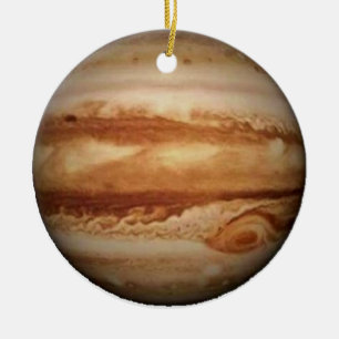 ~ för .PLANET JUPITER v.3 (sol- system) Julgransprydnad Keramik