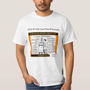 För Playoffsouvenir för 2016 SF T-tröja - WHO  Tee Shirt